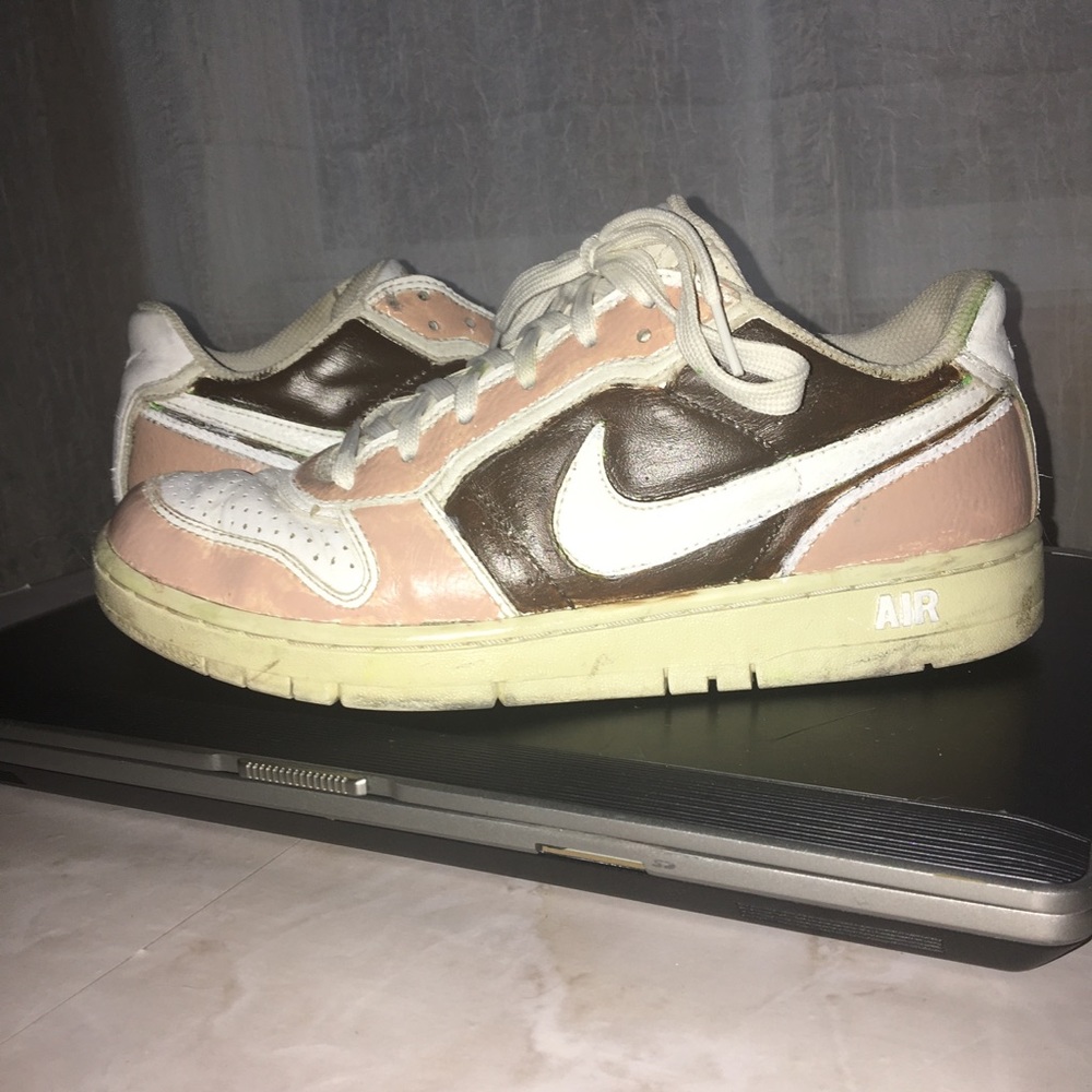 Custom vintage looking Air Force 1’s